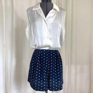 Vintage polka dot romper